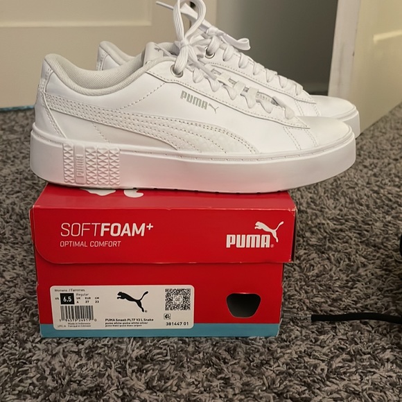 PUMA Smash PLTF V2 L snake sneakers - Picture 3 of 5